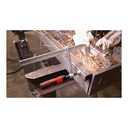 BESSEY morsetto a vite interamente in acciaio GZ-2K Larghezza di serraggio 160 mm Sporgenza 80 mm ( 4000831780 )