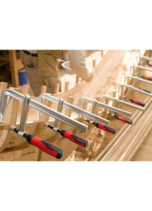 BESSEY Serre-joints tout acier GZ-2K envergure 400 mm col de cygne 120 mm ( 4000831784 )