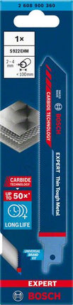 Lama alternativa BOSCH Expert Thin Tough Metal lunghezza 150 mm larghezza 19 mm ( 4000837492 )