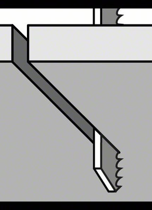 BOSCH Stichsägeblatt T 101 A Gesamtlänge 100 mm ( 4000837572 )