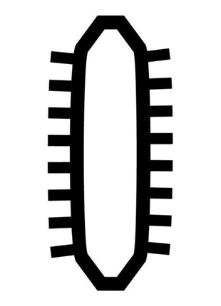 PFERD Karosseriefeilenblatt Länge 350 mm Querschnitt 36 x 5,4 mm ( 4000840446 )