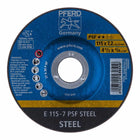 PFERD PSF Disco abrasivo in acciaio D180xS7.2mm ( 4000842652 )