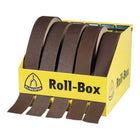 KLINGSPOR ekonomiczny uchwyt na rolki ROLL-BOX na 5 rolek o szerokości 50 mm ( 4000844133 )