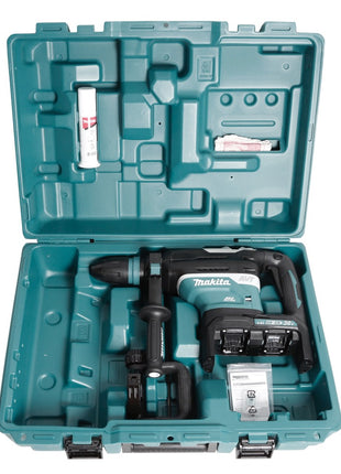 Makita DHR 400 PG2U 2 x 18 V / 36 V Li-Ion Akku Bohrhammer Kombihammer SDS-Max im Koffer + 2 x 6,0 Ah Akku + Doppelladegerät - Toolbrothers