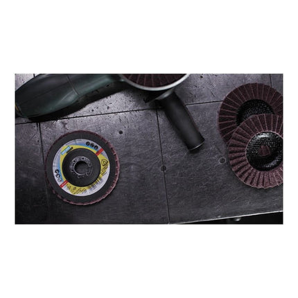 Disco lamellare KLINGSPOR SMT 800 Ø 125 mm granulometria media 12° curvo ( 4000844472 )