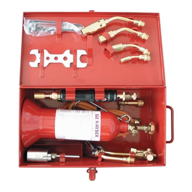 Sistema di saldatura dolce KAYSER in scatola di lamiera d'acciaio con accessori ( 4000872100 )