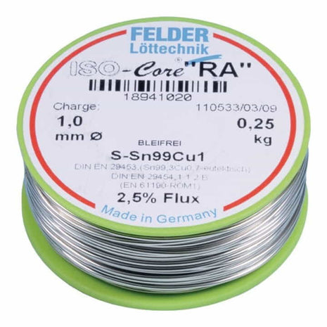 Drut lutowniczy FELDER ISO-Core(R) RA 1,5 mm ( 4000872797 )