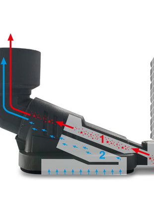 Pochłaniacz pyłu STARMIX BF 12 Wiertło Bohrfixx Ø maks. 14 mm ( 4000897154 )