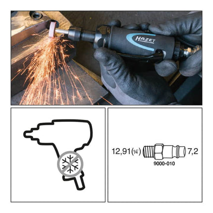 Smerigliatrice pneumatica da banco HAZET 9032N-1 2000-25000 min-¹ ( 4000898931 )