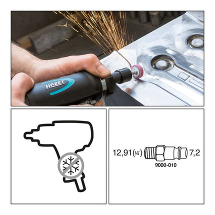 Smerigliatrice pneumatica HAZET 9032P-1 22000 min-¹ ( 4000898933 )