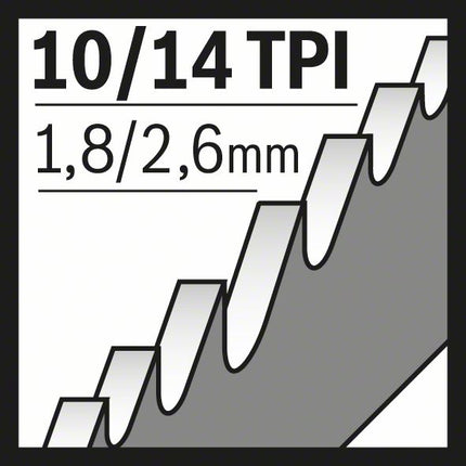 BOSCH Lama per sega circolare S 1225 VF Lunghezza 300 mm Larghezza 19 mm ( 4000909205 )