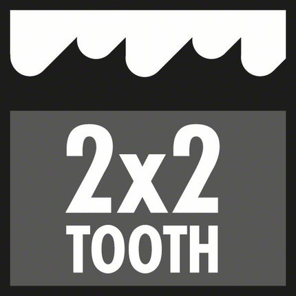 BOSCH Lama per sega circolare S 1136 CHF Lunghezza 225 mm Larghezza 25 mm ( 4000909616 )