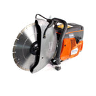 Husqvarna K 760 Trennschleifer 350 mm Beton Metall Power Cutter Säge 5,0 PS 9000 U/min mit einer Diamanttrennscheibe - Toolbrothers