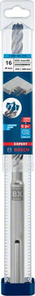 BOSCH Foret marteau Expert SDS max-8X D. 16 mm L.de travail 200 mm L.340 mm ( 4000909895 )