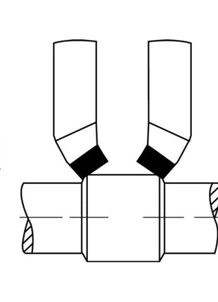 WILKE Outils à charioter DIN 4972 ISO2 10 x 10 mm ( 4118605052 )