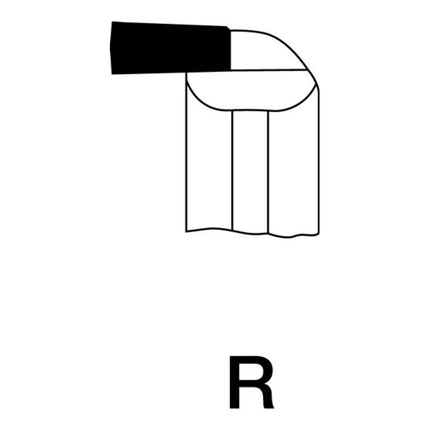Scalpello a uncino WILKE 20 x 20 mm ( 4118660202 )