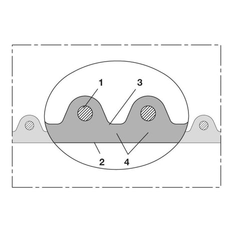 Tubo di aspirazione e mandata NORRES AIRDUC(R) PUR 356 AS Ø interno 32 mm ( 4501400200 )