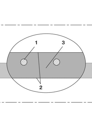 Manguera de aspiración e impulsión NORRES BARDUC® PVC 381 FOOD Ø interior 44-45 mm (4501400530)