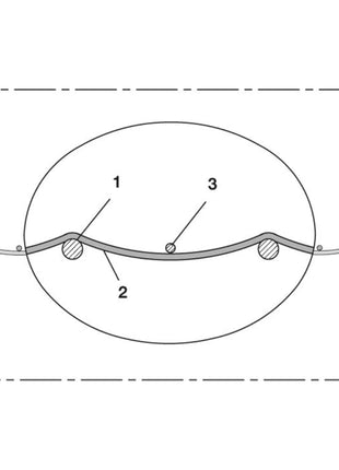 NORRES Tuyau d'aspiration et de soufflage NEO 390 ONE Ø intérieur 70 mm ( 4501400605 )