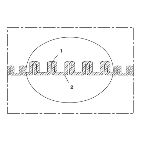 NORRES Tuyau d'aspiration EVA 373 AS Ø intérieur 38 mm ( 4501400686 )