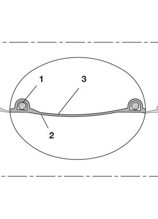 NORRES Absaug- und Gebläseschlauch PROTAPE® PE 322 EC Innen-Ø 50-51 mm ( 4501400759 )