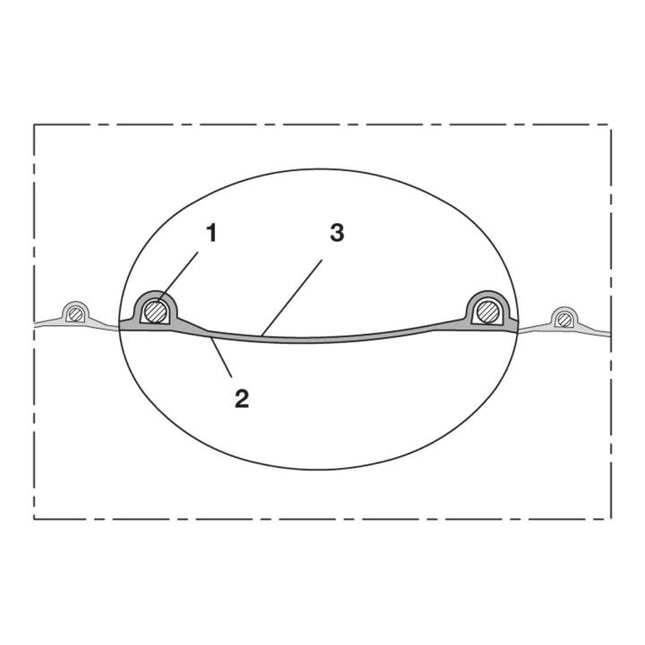 NORRES Absaug- und Gebläseschlauch PROTAPE® PUR 301 AS Innen-Ø 120 mm ( 4501400774 )