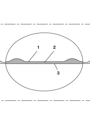 NORRES wąż płaski PROTAPE(R) PUR-C 335 FOOD-AS FLAT Ø wewnętrzny 250 mm Ø zewnętrzny 255,00 mm ( 4501401885 )