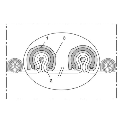 Tubo di scarico NORRES CP HYP 450 PROTECT Ø interno 200-203 mm ( 4501402769 )