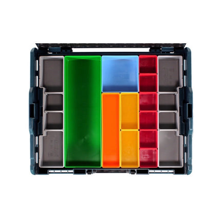 Bosch iRack + iBoxx mit 68 tlg. Zubehör Set + L-Boxx Sortimo Box 102 Werkzeugkoffer Set 13 tlg. - Toolbrothers