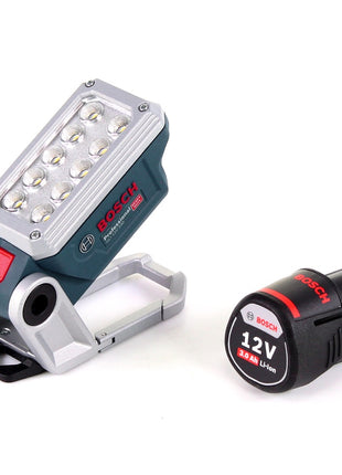 Bosch Akku Lampe GLI 12V-330 DeciLED + 1 x 3,0 Ah Akku - ohne Ladegerät - Toolbrothers