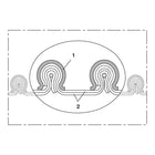 NORRES Tuyau d'aspiration CP HiTex 481 120 mm 134,00 mm ( 4501403873 )