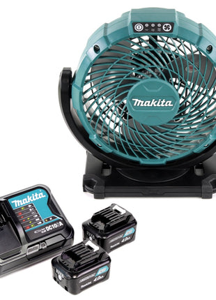 Makita CF 100 DSM Akku Lüfter Ventilator 10,8V + 2x 4,0 Ah Akku + Ladegerät - Toolbrothers