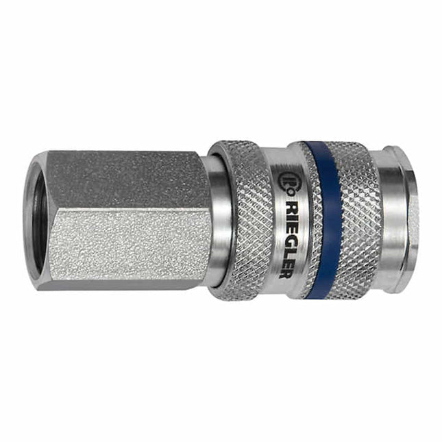 RIEGLER Schnellverschlusskupplung DN 7,8 Innengewinde Stahl ( 4588880904 )