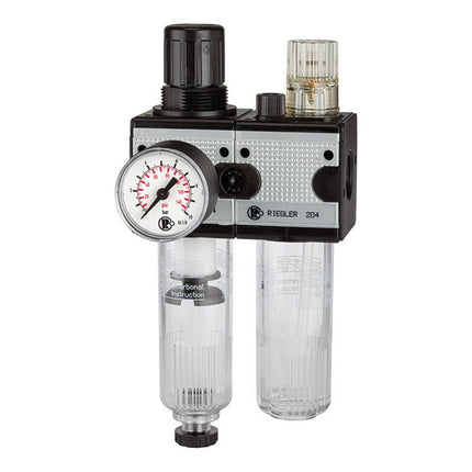 Unità di manutenzione RIEGLER MULTIFIX filettatura G 3/8 ″ semiautomatica ( 4588881036 )