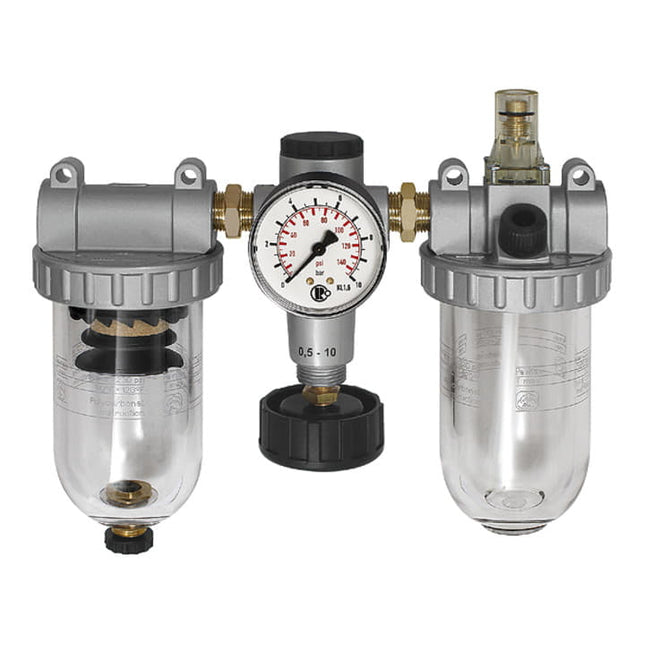 RIEGLER Wartungseinheit Standard Gewinde 1/2 ″ halbautomatisch ( 4588882353 )