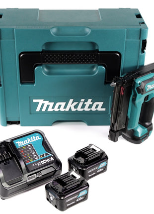 Makita PT 354 DSMJ Akku Stiftnagler 10,8V bis 35mm im Makpac + 2x 4,0 Ah Akku + Ladegerät - Toolbrothers