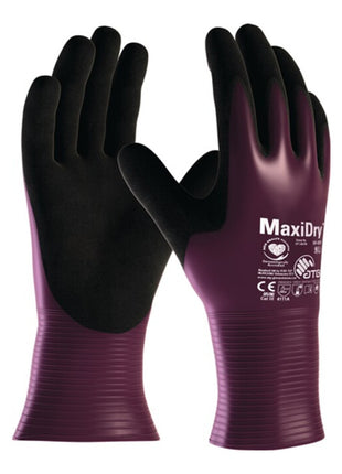 ATG Chemikalienhandschuhe MaxiDry® 56-426 Größe 10 lila/schwarz ( 4702000168 )