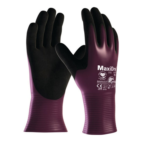 ATG Gant MaxiDry® 56-426 taille 10 violet/noir ( 4702000168 )