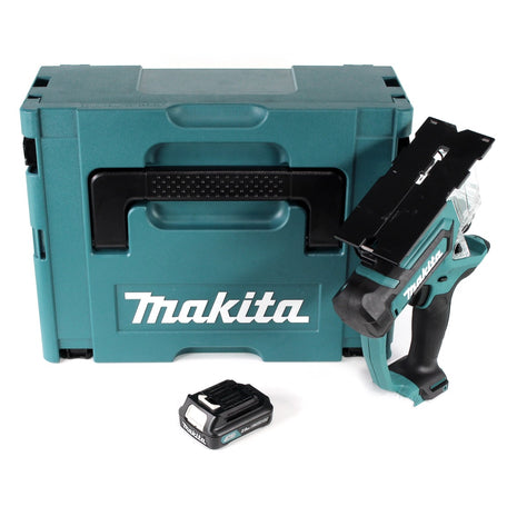 Makita SD 100 DA1J 10,8 V Akku Gipskartonsäge Trockenbausäge im Makpac + 1 x 2,0 Ah Akku - ohne Ladegerät - Toolbrothers