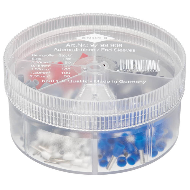 Scatola di assortimento KNIPEX da 400 pezzi 0,5 - 2,5 mm² ( 8000272808 )