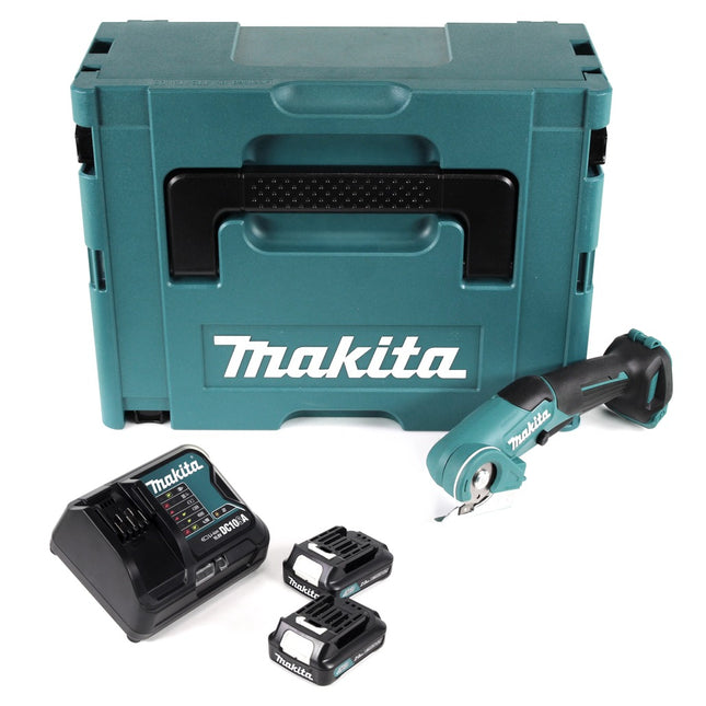 Makita CP 100 DSAJ 10,8 V Akku Universalschere Multi Cutter im Makpac + 2 x 2,0 Ah Akku + Ladegerät - Toolbrothers