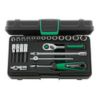 Set di chiavi a bussola STAHLWILLE 40/44/17/5QR 22 pezzi 1/4 ″ ( 8000334711 )