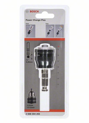 Adaptador BOSCH Power-Change + Hex 11 mm (7/16) sin taladro (8000339494)