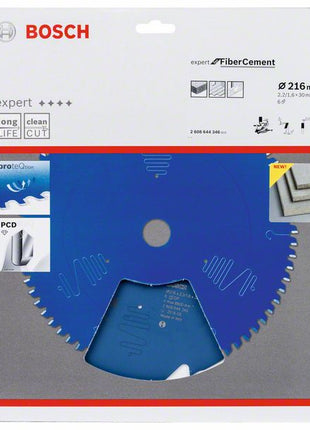 Hoja de sierra circular BOSCH diámetro exterior 216 mm número de dientes 6 TCG (8000341981)
