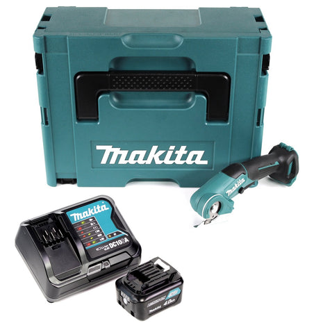 Makita CP 100 DSM1J Akku Universalschere 10,8V Multi Cutter im Makpac + 1x 4,0Ah Akku + Ladegerät - Toolbrothers