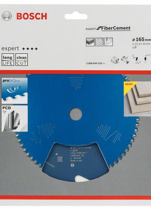 BOSCH Kreissägeblatt Außen-Ø 165 mm Zähnezahl 4 TCG ( 8000342214 )