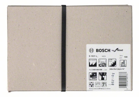 BOSCH Säbelsägeblatt S 1531 L Länge 240 mm Breite 19 mm ( 8000343730 )