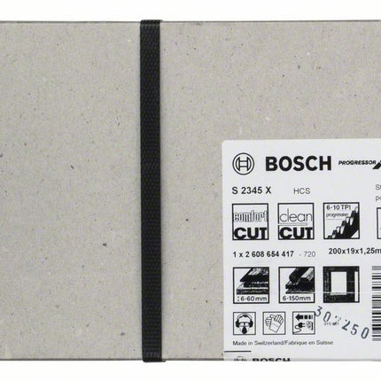 BOSCH Lama per sega circolare S 2345 X Lunghezza 200 mm Larghezza 19 mm ( 8000343824 )