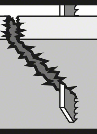 Brzeszczot do wyrzynarki BOSCH T 1044 DP Precision for Wood L.250mm podziałka zębów 4mm ( 8000346003 )