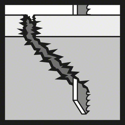 Lama per seghetto alternativo BOSCH T 144 DF Speed per legno duro L.100mm passo denti 4-5.2mm ( 8000346036 )